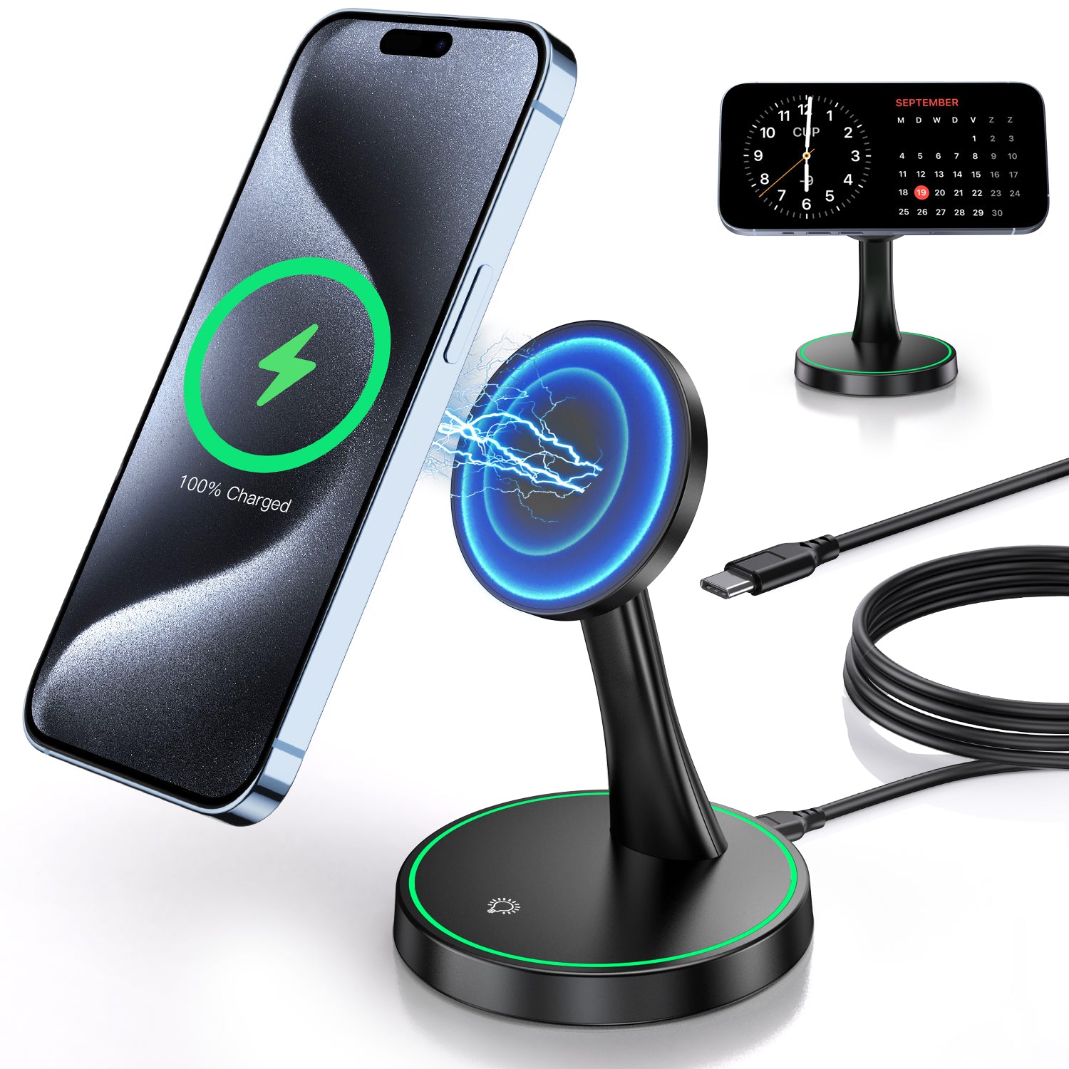 Magnetic Wireless Charging Stand 15W