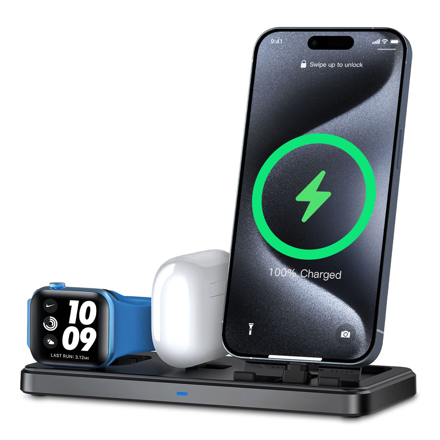 3-in-1 Foldable Magnetic Wireless Charging Station 18W